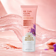 Indian Secrets De-Tan Glow Face Wash, 100 ml