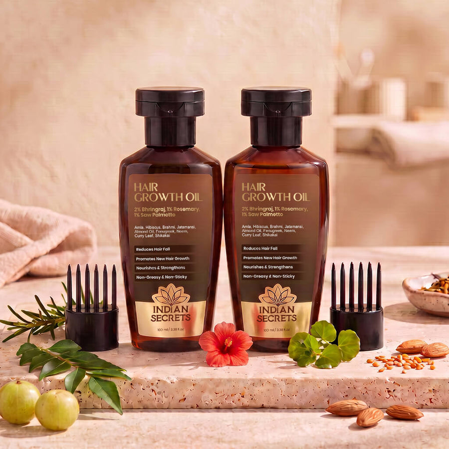 Indian Secrets Hair Growth Oil, 100ml — 11